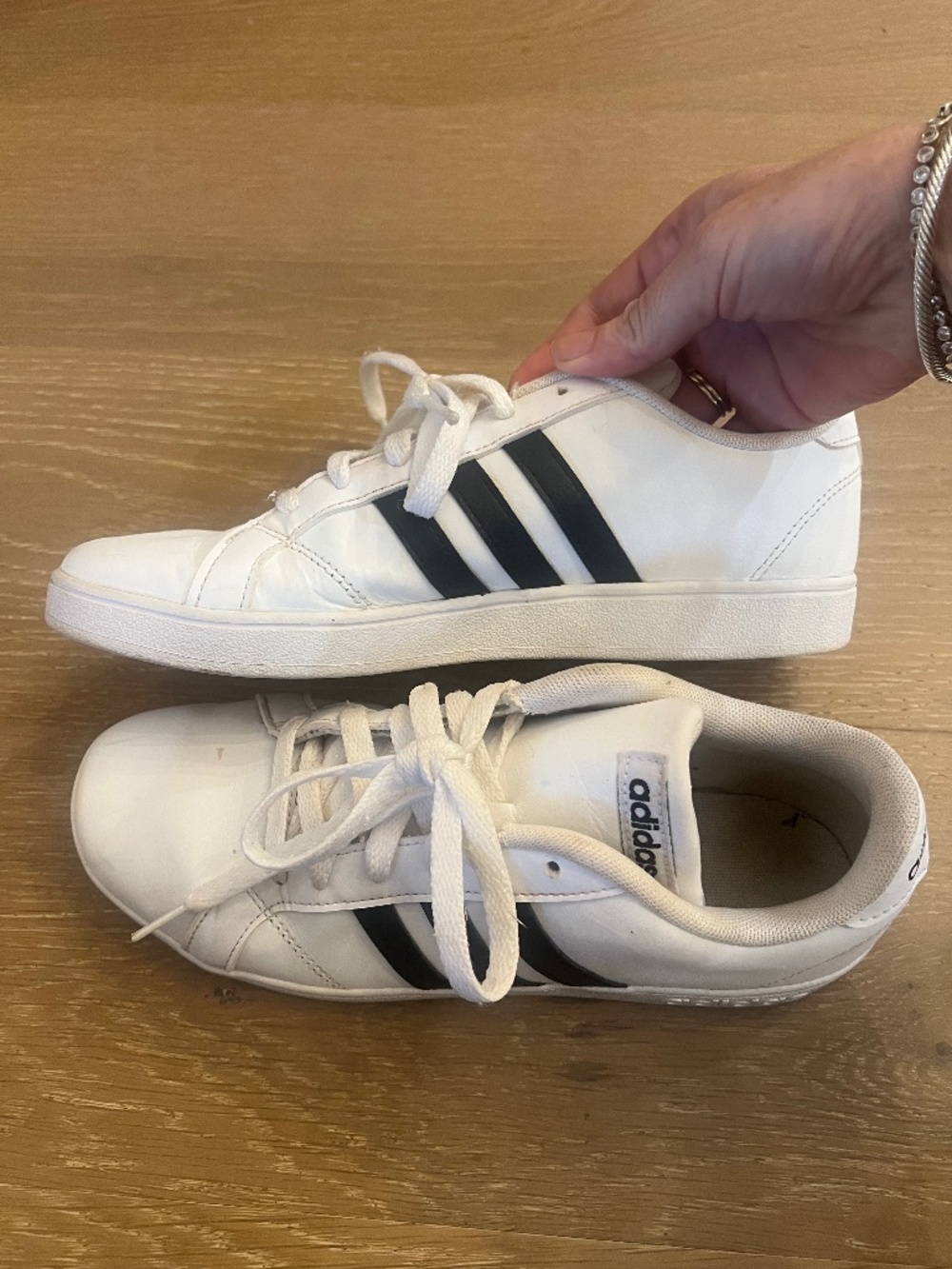 Adidas Neo Grand Court White Sneakers -